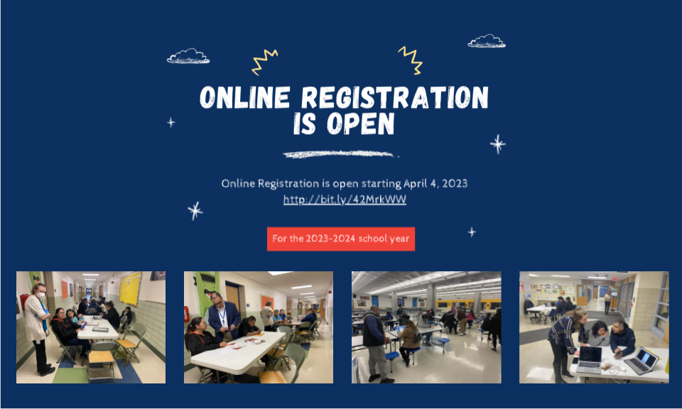 Online Registration Poster